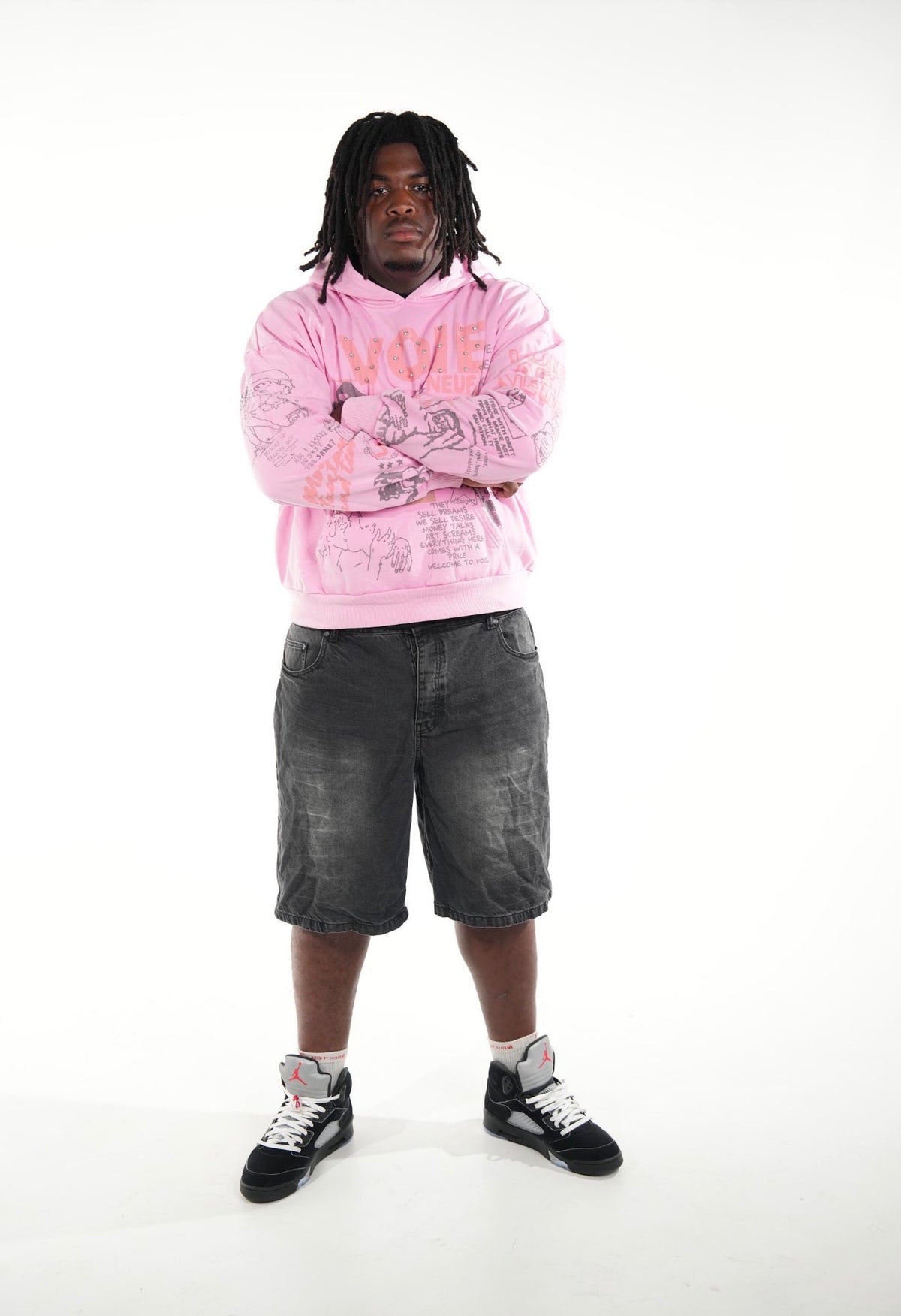 VOIE NEUF - "BAD HABITS" HOODIE